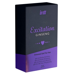 INTT «Excitation Ginseng» stimulierendes Massagegel für die Klitoris - mit wärmenden und stimulierenden Effekten, 15ml