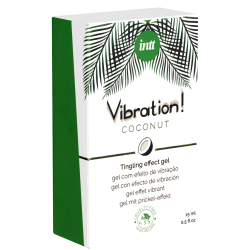 INTT «Vibration! Coconut» 15ml Intimgel, pulsierend, Kokosaroma