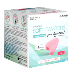Joydivision «Soft-Tampons Mini» 3 Stück, angenehm weich, besonders hautverträglich
