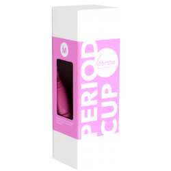 Loovara «Period Cup» (Größe M) pinke Menstruationstasse - die umweltfreundliche Alternative zu Binde & Tampon