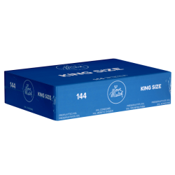 Love Match «King Size» 144 extra breite Kondome im Retro-Design, Vorratsbox