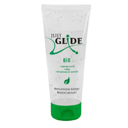 Just Glide «Bio» 200ml medizinisches Gleitgel mit natürlichen & veganen Inhaltsstoffen