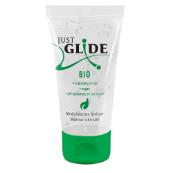 Just Glide «Bio» 50ml medizinisches Gleitgel mit natürlichen & veganen Inhaltsstoffen