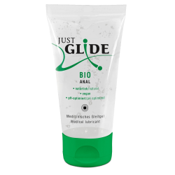 Just Glide «Bio Anal» 50ml medizinisches Gleitgel mit natürlichen & veganen Inhaltsstoffen