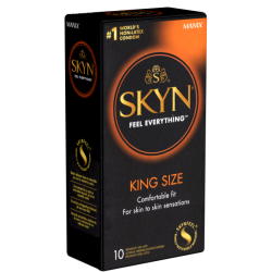 SKYN «King Size» 10 große, latexfreie Kondome aus Sensoprène™