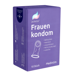 MedIntim «jackette®» 10 latexfreie Frauenkondome