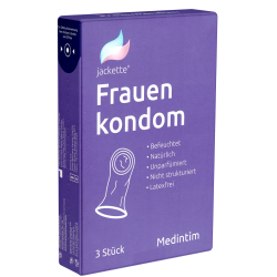 MedIntim «jackette®» 3 latexfreie Frauenkondome