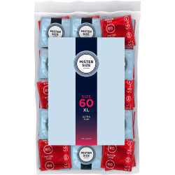 Mister Size «60» powerful & safe - 100 individually sized condoms