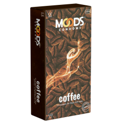 MOODS «Coffee Condoms» 12 Kondome mit Kaffee-Aroma für wahre Genießer