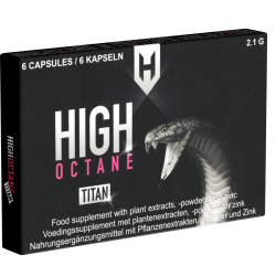 Morningstar «High Octane Titan» 6 Kapseln für eine gesteigerte Erektion, pflanzlich