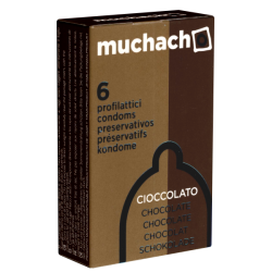 Muchacho «Cioccolato» (Chocolate) 6 italienische Kondome für verführerischen Genuss