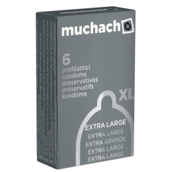 Muchacho «Extra Large» 6 italienische Kondome für geräumiges Vergnügen