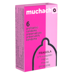 Muchacho «Fragola» (Strawberry) 6 italienische Kondome für süßen Genuss