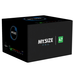 My.Size PRO «47mm» 80 Kondome für besten Tragekomfort und Sicherheit