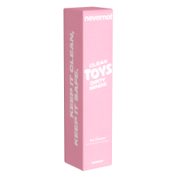 Nevernot «Clean Toys, Dirty Minds» alkoholfreier Toycleaner für viele Materialien, 100ml Toyreinigungs-Spray