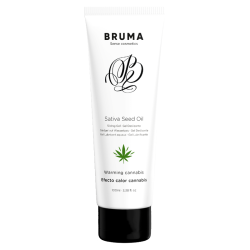 BRUMA «Warming Cannabis» 100ml aromatisiertes Gleitgel mit Wärme-Effekt und Hanf-Geschmack