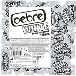 Oebre Club-Condom «White» 100 einfache Kondome zum Dauer-Superpreis