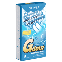 Olivia «G Dom Swift» 18 Fingerkondome mit Ekstase-Gel