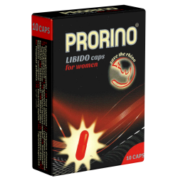 Prorino «Libido Caps» for women, 10 rote Kapseln für Frauen