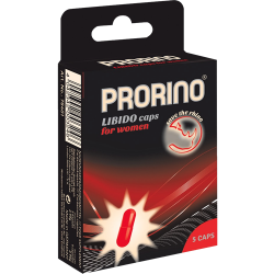 Prorino «Libido Caps» for women, 5 rote Kapseln für Frauen