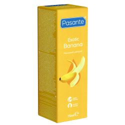 Pasante «Exotic Banana Lube» 75ml fruchtiges Gleitgel ohne Parabene