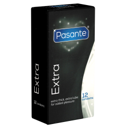 Pasante «Extra» 12 extra starke Kondome für härtere Beanspruchungen