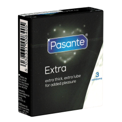 Pasante «Extra» 3 extra starke Kondome für härtere Beanspruchungen