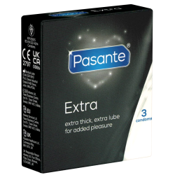 Pasante «Extra» 3 extra starke Kondome für härtere Beanspruchungen