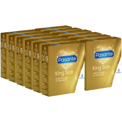 Pasante «King Size» (value pack) 12x3 extra large XXL condoms for men who need more space