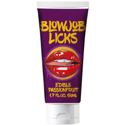 Pharmquests «Blowjob Licks» 50 ml köstliches Massage Körpergel mit Passionsfrucht-Geschmack