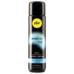pjur® ANALYSE ME! «Comfort Water Anal Glide» Extra Moisturising, feuchtigkeitsspendendes Anal-Gleitgel 100ml