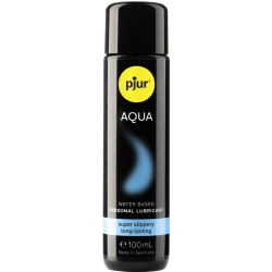 pjur® AQUA «Waterbased Personal Lubricant» 100ml Premium-Gleitgel auf Wasserbasis, ohne Öl, Latex-kompatibel