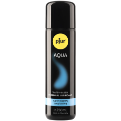 pjur® AQUA «Waterbased Personal Lubricant» 250ml Premium-Gleitgel auf Wasserbasis, ohne Öl, Latex-kompatibel