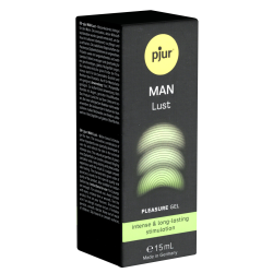pjur® MAN «Lust» 15ml vibrierendes Orgasmusgel mit natürlichen Inhaltsstoffen