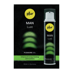 pjur® MAN «Lust» 1,5ml Sachet vibrierendes Orgasmusgel mit natürlichen Inhaltsstoffen