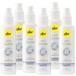 pjur® MED «Clean» 6x100ml Personal Cleaning Intim Spray