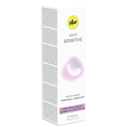 pjur® MED «Sensitive Glide» No Glycerin, No Parabens & No Preservatives, hypoallergenes Gleitgel 100ml