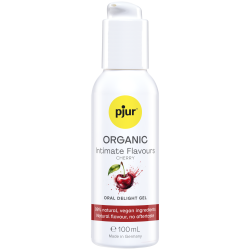 pjur® ORGANIC Intimate Flavours «Cherry» 100ml Oral Delight Gel
