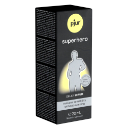 pjur® SUPERHERO «Delay Serum» for men, hochkonzentriertes Verzögerungs-Serum für Männer 20ml