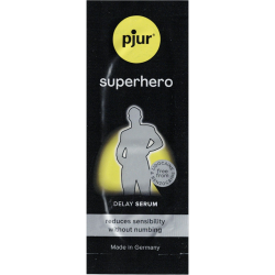 pjur® SUPERHERO «Delay Serum» for men, hochkonzentriertes Verzögerungs-Serum für Männer 1.5ml Sachet