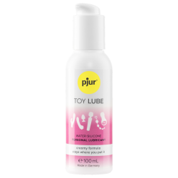 pjur® «Toy Lube» Water Silicone Personal Lubricant, Premium-Gleitgel auf Wasserbasis, ohne Öl, Latex-kompatibel 100ml