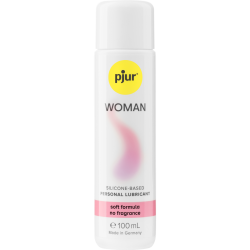 pjur® WOMAN «Silicone Personal Lubricant» 100ml, Gleitgel für Frauen, parfümfrei