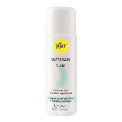 pjur® WOMAN «Nude» 30 ml Gleitgel auf Wasserbasis, ohne Glycerin, Parabene und Konservierungsstoffe, hypoallergen