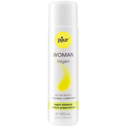 pjur® WOMAN VEGAN «Waterbased Personal Lubricant» Vegan Pleasure, veganes Gleitgel ohne Zusatzstoffe 100ml
