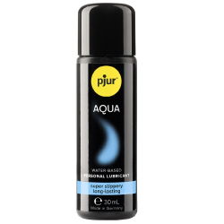 pjur® AQUA «Waterbased Personal Lubricant» 30ml Premium-Gleitgel auf Wasserbasis, ohne Öl, Latex-kompatibel