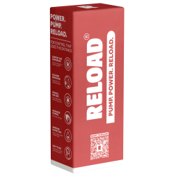 Reload «Manual Pump» Rot, einfache Penispumpe mit Pumpball