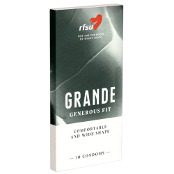 RFSU «Grande» 10 larger condoms for more comfort