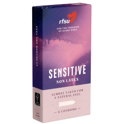RFSU «Sensitive» (Almost Naked) 6 latexfreie Kondome für ein noch besseres Gefühl
