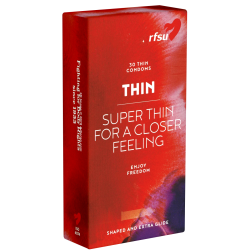 RFSU «Thin» 30 extra thin condoms for a real close experience