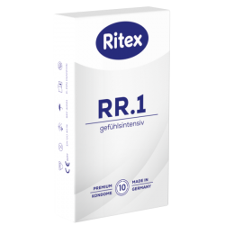 Ritex «RR.1» Gefühlsintensiv, 10 Kondome für ein 100% natürliches Gefühlserlebnis